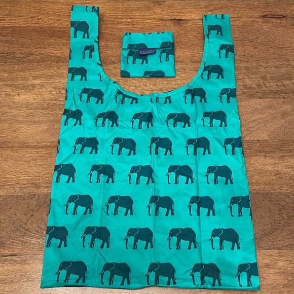 BAGGU Handbags - Baggu Jade Elephant - Standard Baggu Size